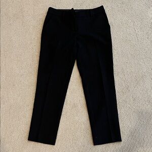 Talbots Hampshire Black Ankle Pants